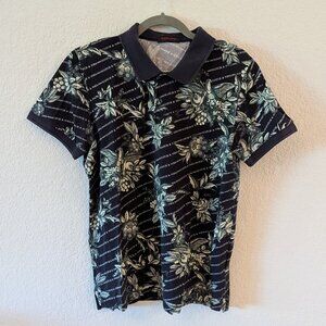 Scotch and Soda Black & Green polo shirt